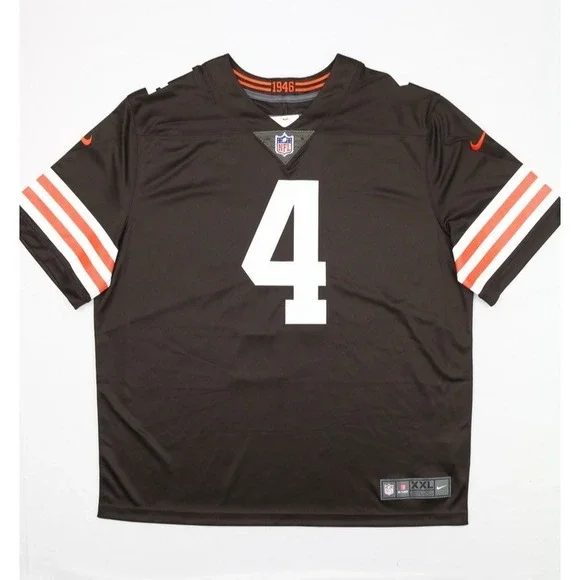 NFL NIke Cleveland Browns Watson 4 Dri Fit On Field Jersey Size XXL - Picture 2 of 15
